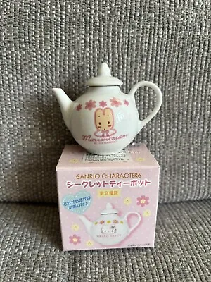 Japan Sanrio Character Miniature Ceramic Teapot (Marron Cream) • £8.99