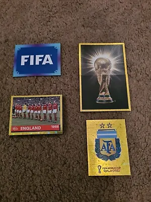 Panini Qatar World Cup 2022 Stickers. Pick 10 From List - New From Packet • £0.99