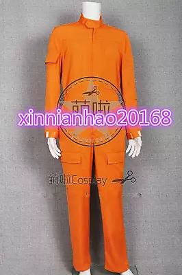 Star Wars X Wing Pilot Uniform Costume Orange Jumpsuit Halloween Cosplay Costume • $33.10