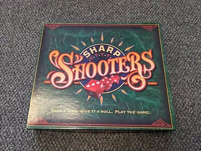 Vintage 1994 Milton Bradley Sharp Shooters Dice Board Game • $0.99