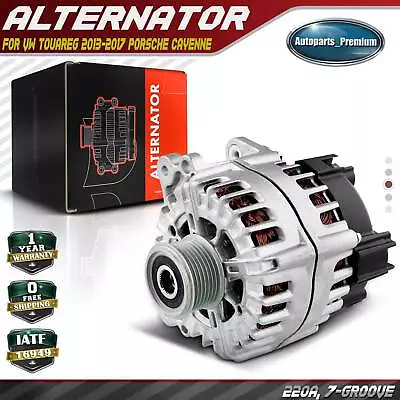 Alternator For VW Touareg 13-17 Porsche Cayenne 11-14 16-19 V6 3.6L 12V 220A CW • $219.99