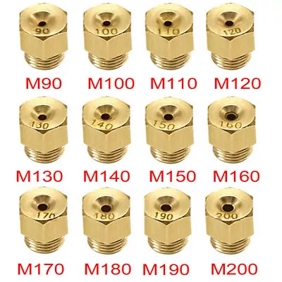 12Pcs For Mikuni VM TM Carb #90 #200 Motorcycle Carburetor Main Jets Kit • £8.69