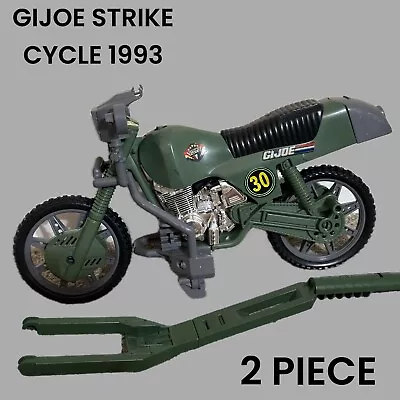 GI Joe Hall Of Fame STRIKE CYCLE 12” Figures 1993 Control Handle Cycle Trailer • $38.25