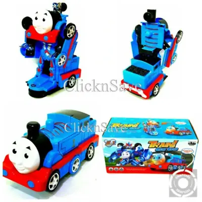 Thomas Bump & Go Train With Flashing Lights And Music Sound Transformer Toys • £9.99