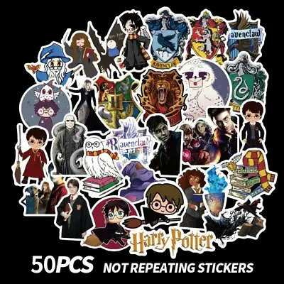 £5.99 • Buy 50pcs Harry Potter Stickers Bag For Car Laptop Macbook PC Skateboard Luggage