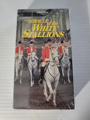 Miracle Of The White Stallions VHS 1963 1997 Disney Release **SEALED NEW** • $4.95