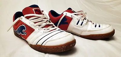 PUMA Powercat Sala Soccer Shoe Size 12 - Red White And Blue • $35