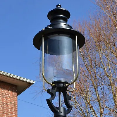 100cm Black Belgravia Replacement Lamp Post Top - Ex-Display Lantern • £390