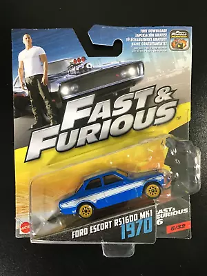 £17.30 • Buy 1970 Ford Escort Rs1600 1/32 Fast Furious Mattel Furious 6