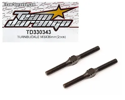 $7.49 • Buy RC Team Durango TD330343 Turnbuckle M3x36mm DEX210 V2 V3 1pr Buggy NIB Old Stock