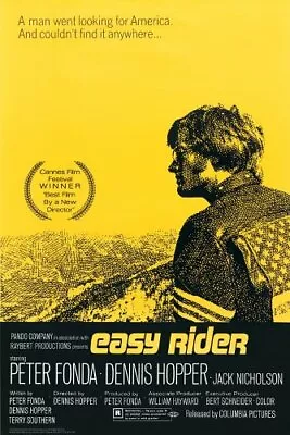 Easy Rider One Sheet Poster 24x36 • $13.49