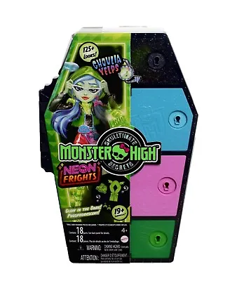 Monster High GHOULIA YELPS Skulltimate Secrets Series 3  Neon Frights Doll • $79.95