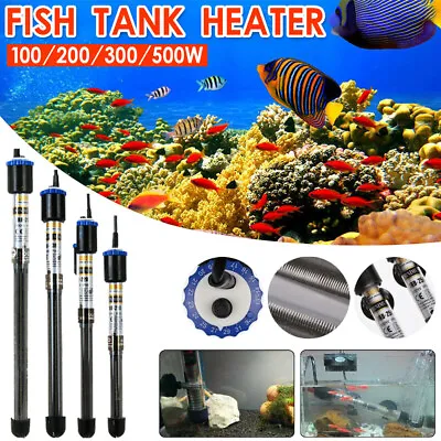 $23.59 • Buy 100W-500W SUNSUN Aquarium Submersible Heater Fish Tank Auto Water Thermostat  AU
