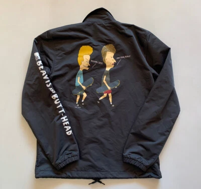 $79.95 • Buy RARE Adidas Beavis And Butthead Jacket Animated 90s Comedy DU3941 Judge