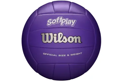 Wilson Soft Play Volleyball Official Size Purple BRAND NEW!! • $23.79