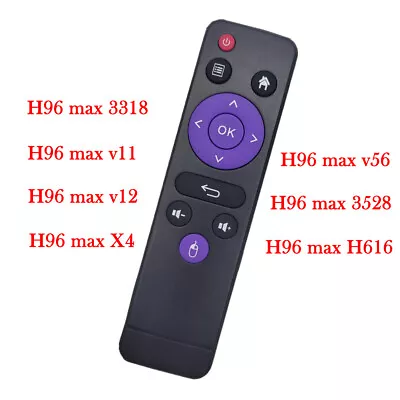 H96 Max Series Universal Remote Control For H96 Max V11 X4 H616 Android TV Box • $10.42