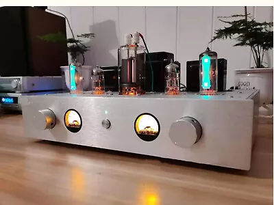 HiFi Class A Single-ended 6E2+FU19 Tube Amplifier W/VU Meter DIY Kit/Assembled  • $399.99