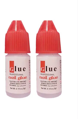 Nail Glue 3G Clear Profession Extra Strong Adhesive Acrylic False Nails Tips Art • £2.95