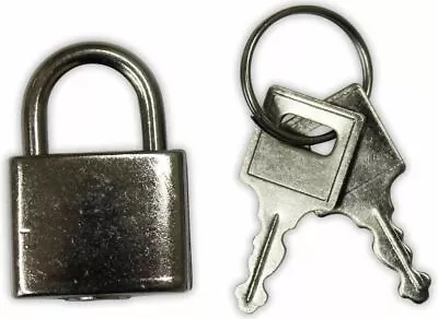 Mini Padlock With 2 Keys (Pack Of 2 Pc) (Pack Of: 2) - TZ7320-TRAVL-Z02 • $9.45