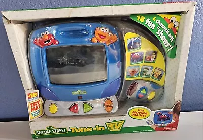 RARE Sesame Street Tune In TV Elmo Talking Electronic Mattel Fisher Price Toy • $150