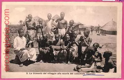 Af9343 - Uganda -  VINTAGE POSTCARD - Ethnic • £24