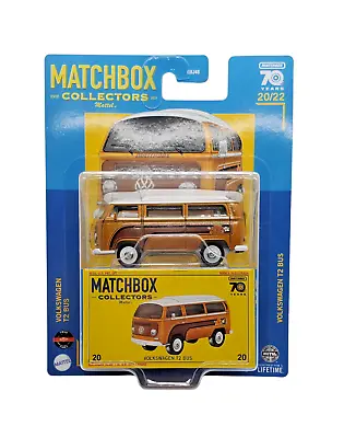 2023 Matchbox Volkswagen T2 Bus #20 Caramel Brown - Collectors Series • $11.70