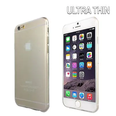 $3.25 • Buy Clear Transparent TPU Ultra Thin Slim Case Cover For Apple IPhone 6s 6 6 Plus