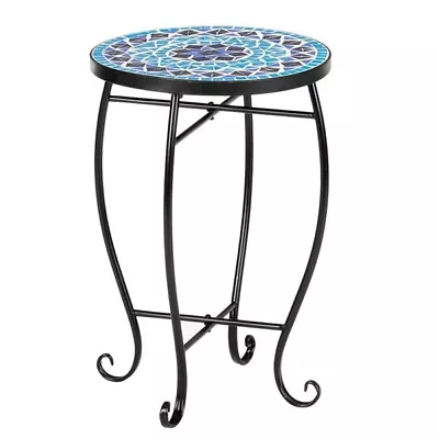 Inlaid With Diamond-Colored Sea Mosaics With Round Terrace Bistro Tables • $48.30