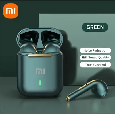 Xiaomi Wireless Earphones J18 In Ear TWS Bluetooth Ture Sport Headphones Green • £12