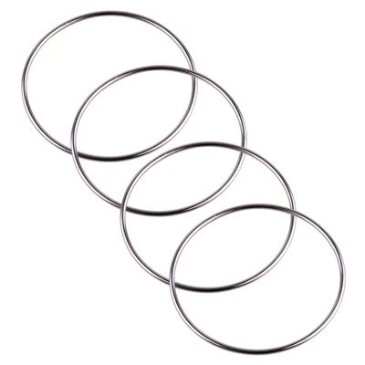 £6.56 • Buy 4Pcs Magic Chinese Linking Rings Set Magnetic Lock Kids Party Show Stage Trick