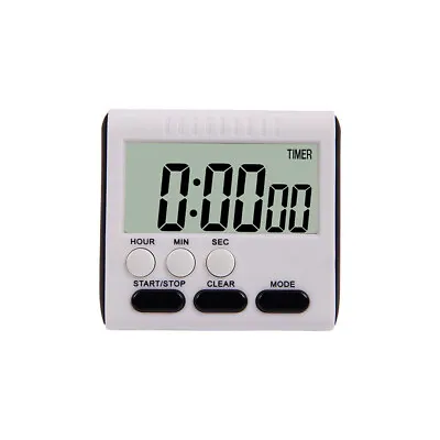 Big LCD Magnetic Digital Kitchen Timer Digital Alarm Clock Timer Loud Alarm • $8.99