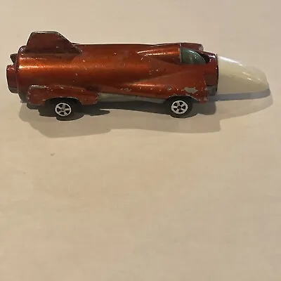 Vintage Johnny Lightning Red Diecast Flying Needle Car With Original Front • $29.99