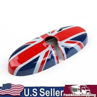 Union Jack UK Flag Rear View Mirror Cover Housing For MINI Cooper R55 R56 R57 • $21.79