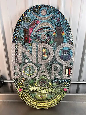 Indo Board LTD Edition Tiki Deck Design Balance Trainer *Board Only* • $149.99