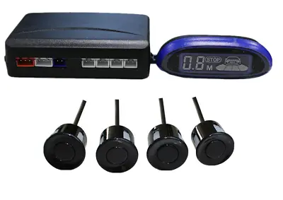 Car 4 Sensor Parking Backup Radar Voice Alarm System DC9-15V LED Display Screen • $29.66