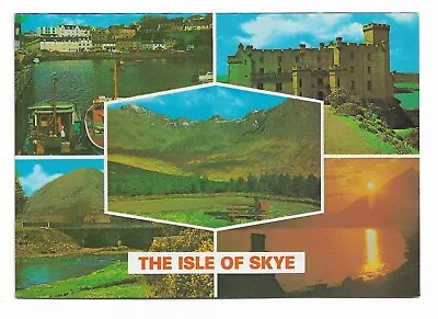 Isle Of Skye Multi View Vintage Postcard 1985 • £0.99