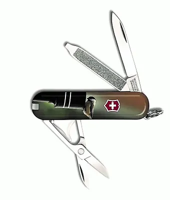 Victorinox Classic Sd Limited Edition 2018 Pocket Knife Black Capped Chickadee • $26.50