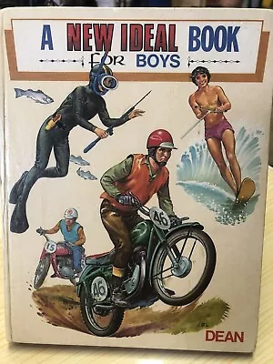 'A New Ideal Book For Boys' 1974 DEAN & SON LTD- Vintage Retro Hardback • £10.26