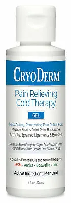 $13.99 • Buy Cryoderm Cold Therapy Gel 4oz Bottle (EXP 2/2024)