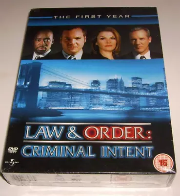 Law & Order Criminal Intent The First Year DVD 2005 -6 DISC SET - New • £29.99