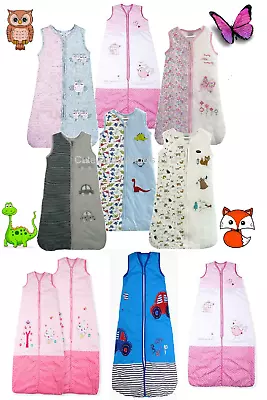 Baby & Child Sleeping Bag Boy Girl Autumn & Winter 1 2.5 3.5 Tog All Sizes  • £11.99