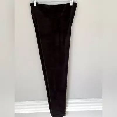 Black Velour Size XL Women's Leggings Waist 34” New With Tag • $14.93