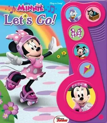 Disney Minnie Mouse - Let's Go! Little - 9781450868297 Board Book Publications • $3.97