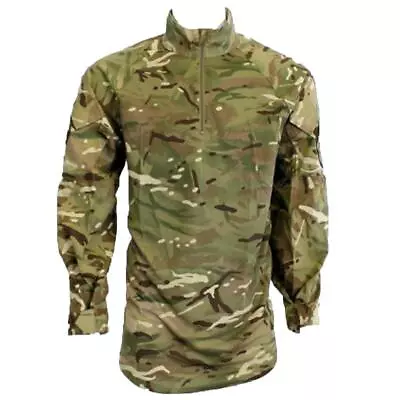 Genuine British Army Full MTP Body Under Armour Combat Shirt UBACS Warm Weather • £15