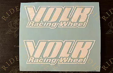 Volk Racing Wheels Rim Vinyl Decal Sticker Set Of 2 - Multi Sizes - Multi Colors • $8