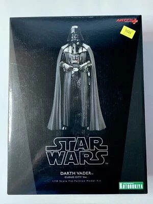 $125 • Buy DARTH VADER 1:10 Kotobukiya Art FX Statue W Cloud City Carbonite Chamber Base