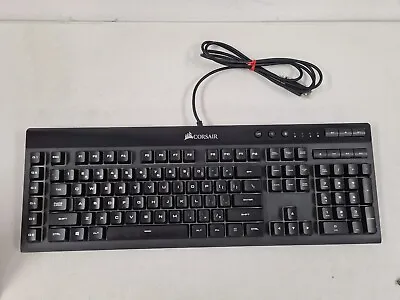 *C-GRADE* Corsair K55 Wired RGB Backlit Gaming Keyboard (FREE SHIPPING) • $50.15