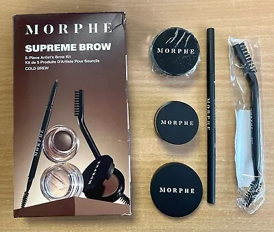 Morphe Supreme Brow 5 Piece Artist Brow Kit - Cold Brew • £19.99