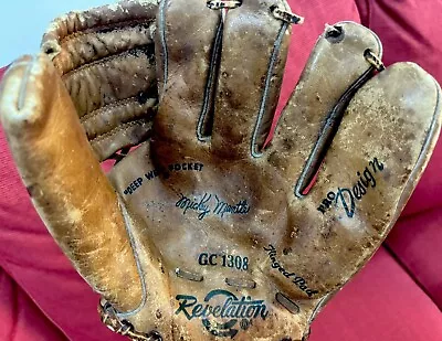 Vintage Revelation  Mickey Mantle Signature GC 1308  Baseball Glove Mitt • $44.99