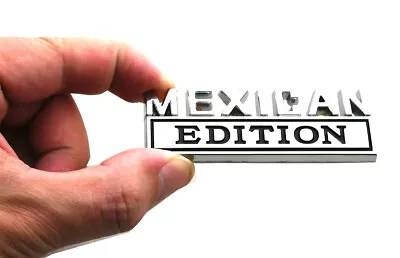 1pc Mexican Edition Emblem Metal Badge Sticker Decal For Cars Truck Chrome • $8.49